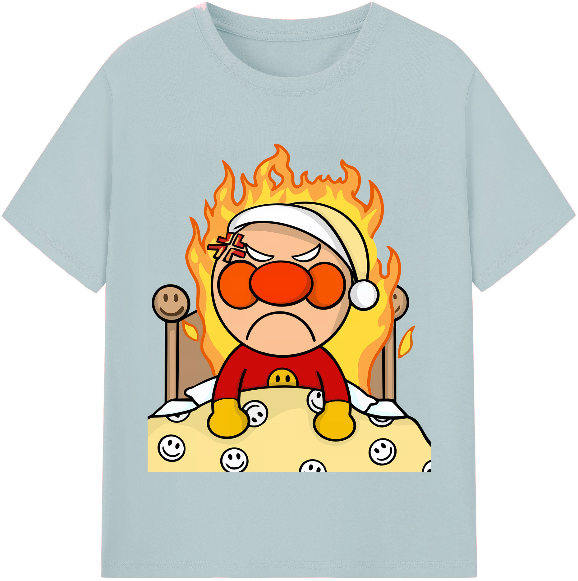 （画像用） アンパンマン Anpanman 綿100％半袖Tシャツ（フロントプリント）